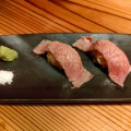 炙り肉寿司 - 実際訪問したユーザーが直接撮影して投稿した米野居酒屋個室ダイニング 箱屋 金山駅前店の写真のメニュー情報
