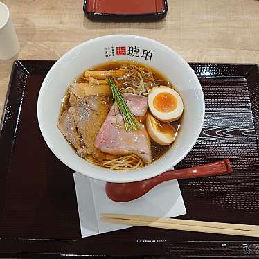 宍道湖しじみ中華蕎麦 琥珀 ららぽーと福岡店のundefinedに実際訪問訪問したユーザーunknownさんが新しく投稿した新着口コミの写真