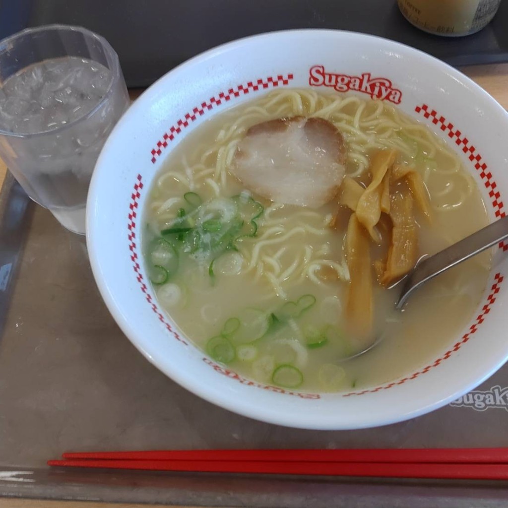 ユーザーが投稿したラーメンの写真 - 実際訪問したユーザーが直接撮影して投稿した八幡東町ラーメン専門店スガキヤ 長浜西友店の写真