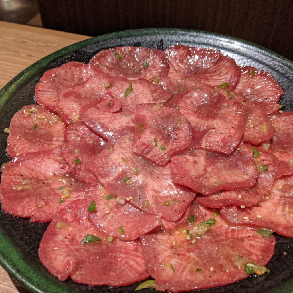 ユーザーが投稿したタン塩切り落としの写真 - 実際訪問したユーザーが直接撮影して投稿した東鎌ケ谷肉料理焼肉 赤坂の写真
