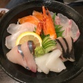 海鮮丼 - 実際訪問したユーザーが直接撮影して投稿した駅前町魚介 / 海鮮料理天晴水産 きりんの写真のメニュー情報