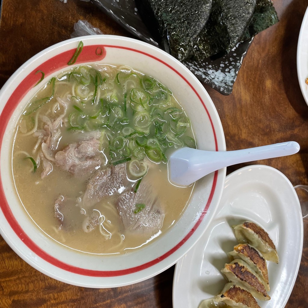 めーぷるさんさんが投稿した一部ラーメン / つけ麺のお店武蔵ラーメン/ムサシラーメンの写真