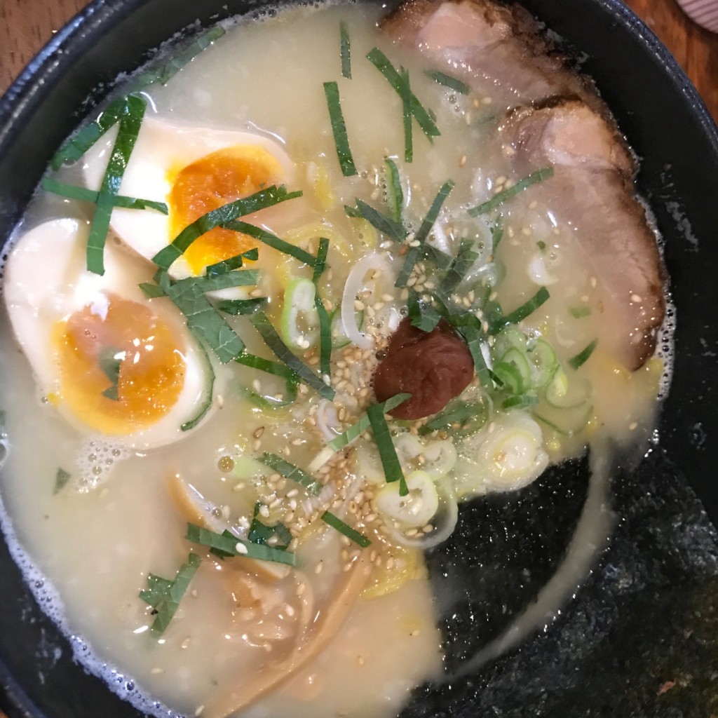 ユーザーが投稿した塩ラーメンの写真 - 実際訪問したユーザーが直接撮影して投稿した久茂地ラーメン専門店追風丸 久茂地店の写真