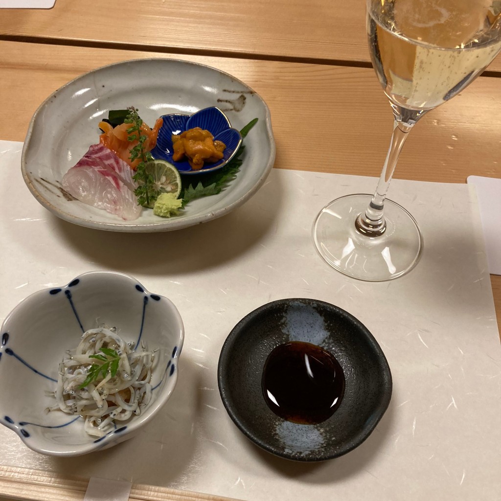 ユーザーが投稿したコースの写真 - 実際訪問したユーザーが直接撮影して投稿した赤坂寿司鮨一新の写真