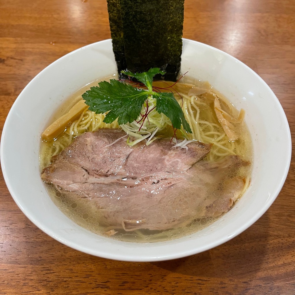 匿命係さんが投稿した内本町ラーメン専門店のお店貝と地鶏だしのらぁ麺 ちょろの写真