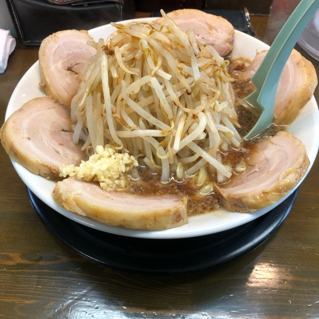 ユーザーが投稿した豚麺の写真 - 実際訪問したユーザーが直接撮影して投稿した鴨部ラーメン / つけ麺麺屋 輝の写真