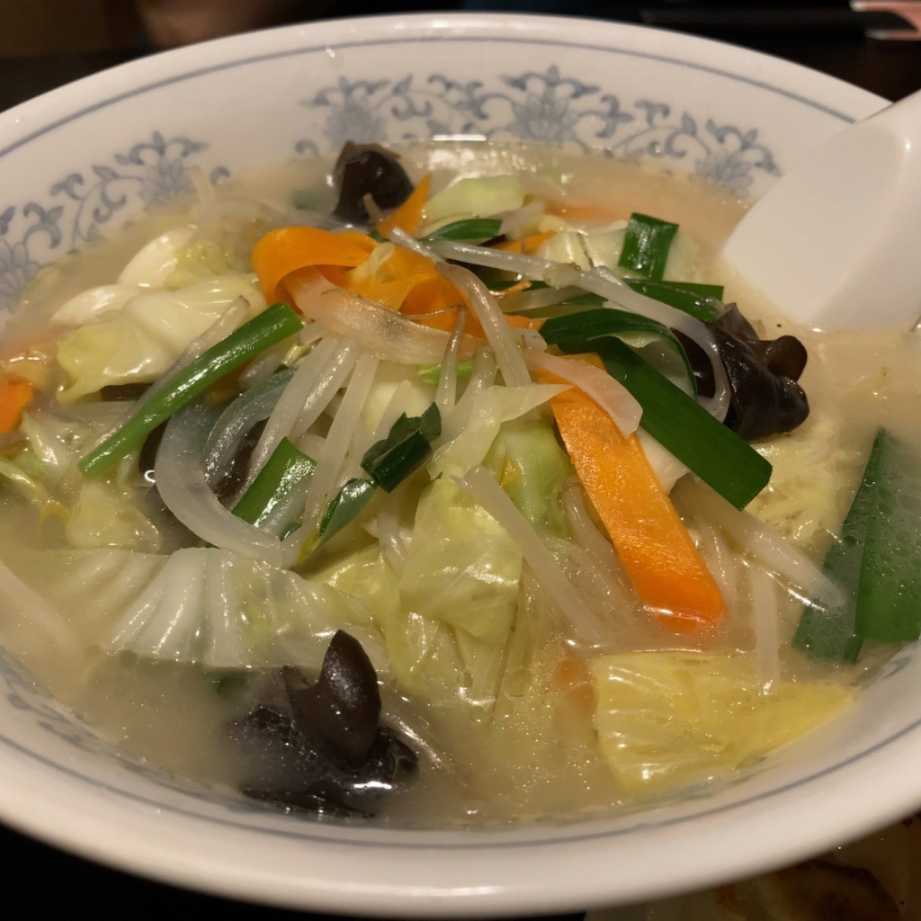 ユーザーが投稿したタンメンの写真 - 実際訪問したユーザーが直接撮影して投稿した氏家中華料理八百藤飯店の写真