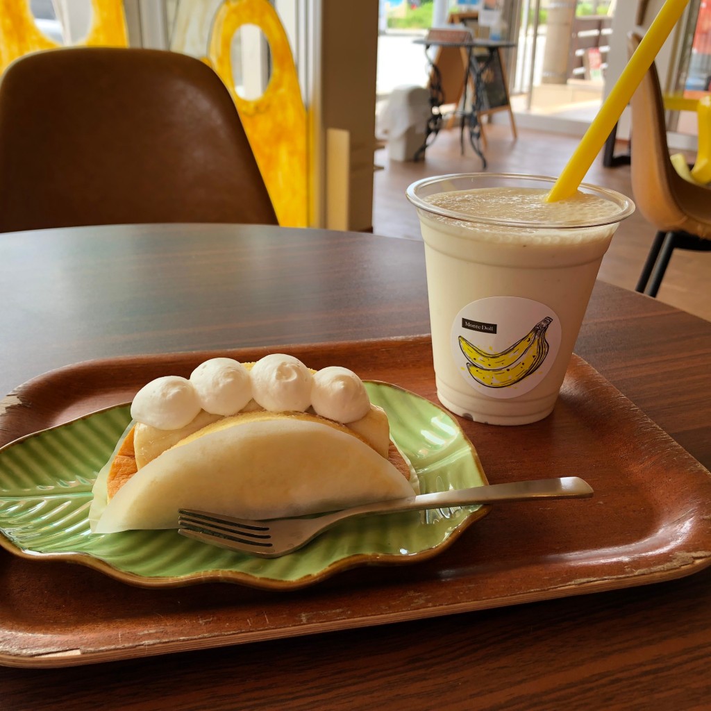 まーしぃちゃんさんが投稿した平良ケーキのお店バナナケーキのモンテドール/もんてどーるの写真