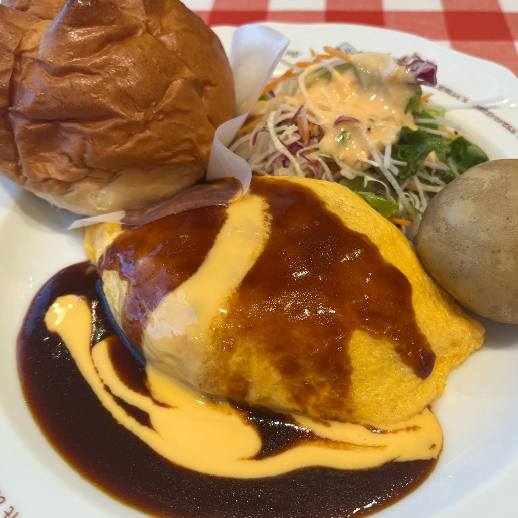ユーザーが投稿したK餅チーズの写真 - 実際訪問したユーザーが直接撮影して投稿した鶴見中央洋食ラケル シァル鶴見店の写真
