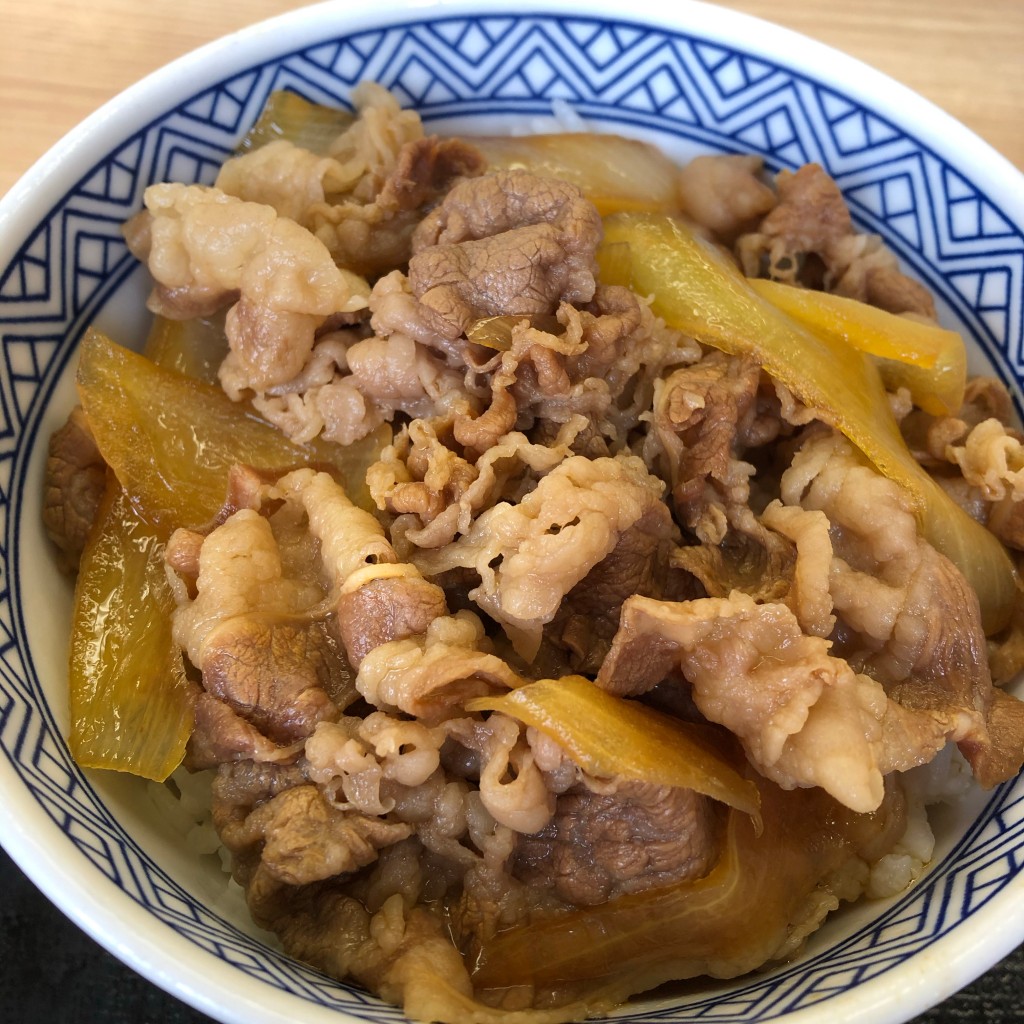 ユーザーが投稿した牛丼の写真 - 実際訪問したユーザーが直接撮影して投稿した北十五条東牛丼吉野家 環状通東店の写真