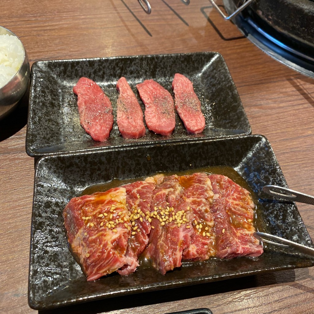 ユーザーが投稿したタンハラミ定食の写真 - 実際訪問したユーザーが直接撮影して投稿した桃谷肉料理百済離宮の写真