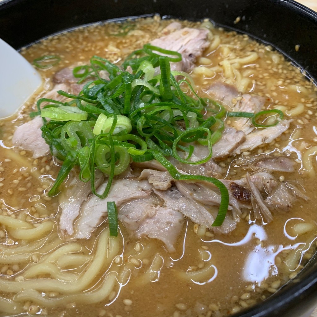 ユーザーが投稿したみそラーメンの写真 - 実際訪問したユーザーが直接撮影して投稿した大久保町駅前ラーメン専門店来来亭 明石大久保店の写真