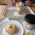 本日のフルーツソフトクリーム - 実際訪問したユーザーが直接撮影して投稿した玉島八島カフェ倉敷フルーツヴィレッジの写真のメニュー情報