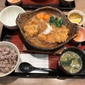 [定食]チキンかあさん煮 - 実際訪問したユーザーが直接撮影して投稿した島屋定食屋大戸屋 ユニバーサルシティ店の写真のメニュー情報