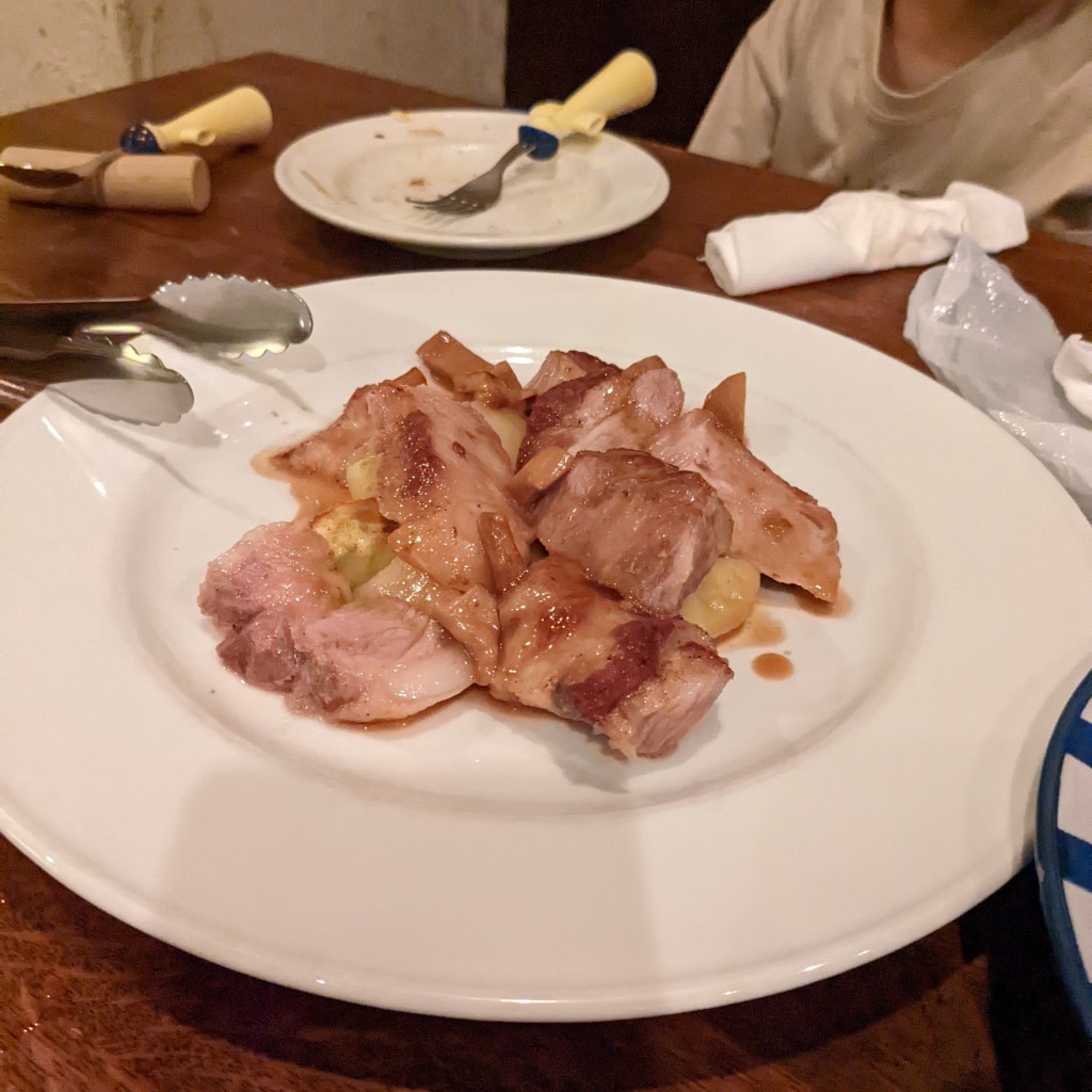 ユーザーが投稿したあぐー豚の写真 - 実際訪問したユーザーが直接撮影して投稿した一乗寺赤ノ宮町イタリアンアンティコの写真