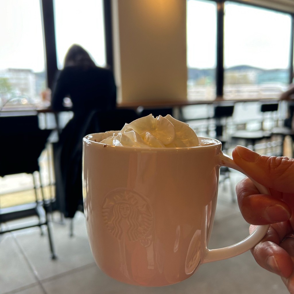 ユーザーが投稿したカフェ モカの写真 - 実際訪問したユーザーが直接撮影して投稿した中島町カフェスターバックスコーヒー 京都三条大橋店の写真