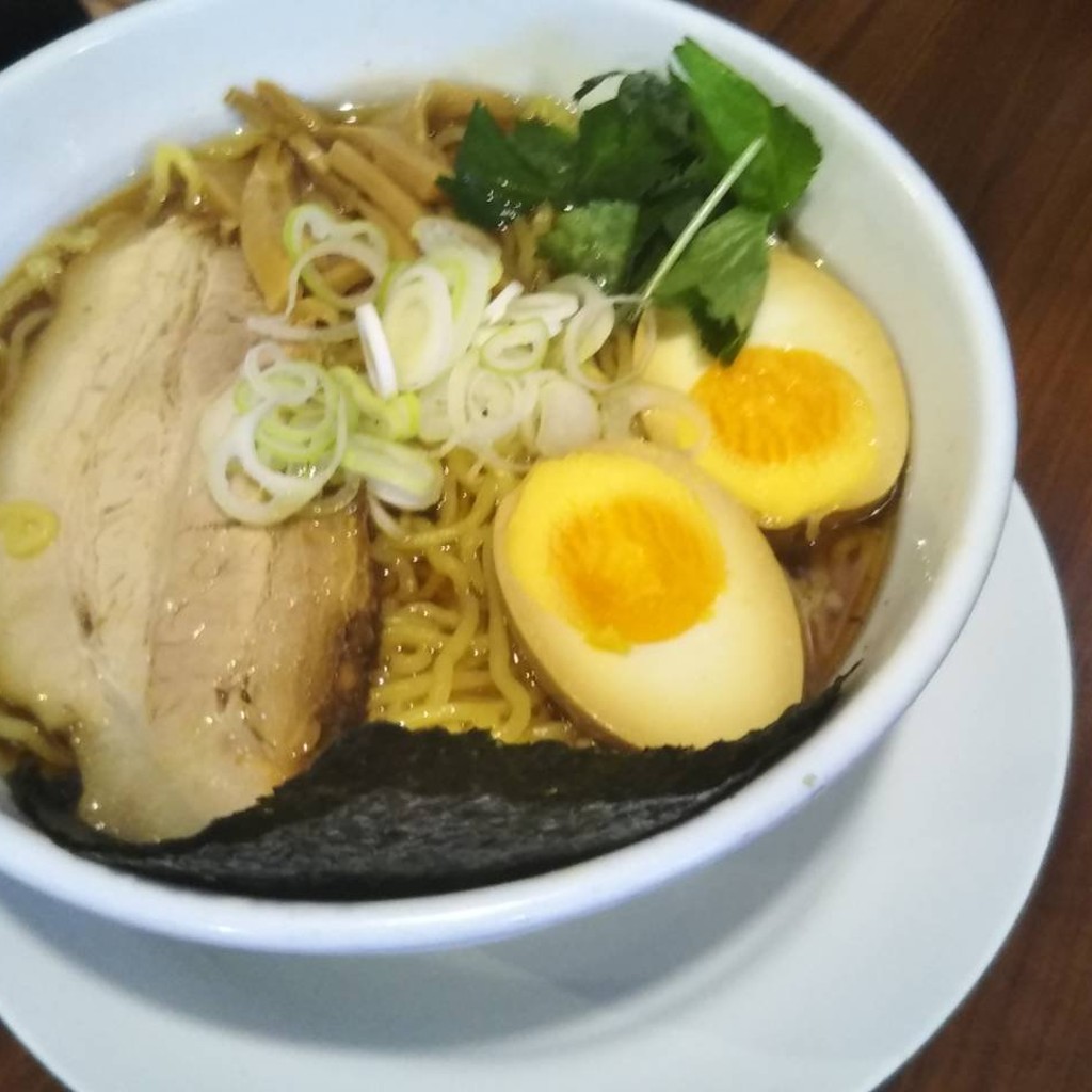 ユーザーが投稿したアゴ煮干醤油ラーメンの写真 - 実際訪問したユーザーが直接撮影して投稿した馬込ラーメン / つけ麺いつき亭の写真