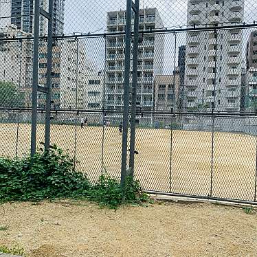 実際訪問したユーザーが直接撮影して投稿した京町堀公園江戸堀グラウンドの写真