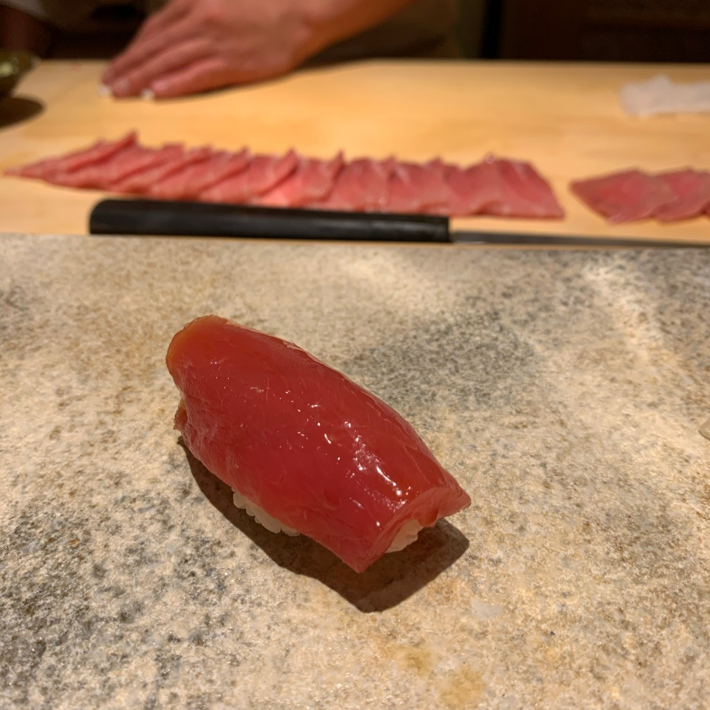 ユーザーが投稿した漬けマグロの写真 - 実際訪問したユーザーが直接撮影して投稿した六本木寿司鮨 さいとうの写真