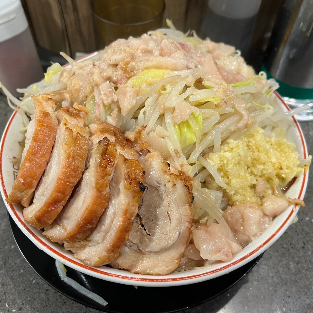 ユーザーが投稿した小豚ラーメンの写真 - 実際訪問したユーザーが直接撮影して投稿した東五反田ラーメン専門店ラーメン豚山 五反田店の写真