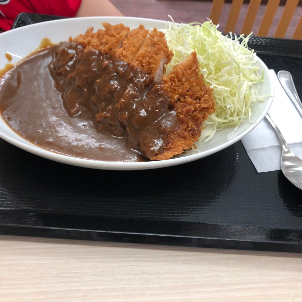 ユーザーが投稿したカツカレー(竹)の写真 - 実際訪問したユーザーが直接撮影して投稿した重本とんかつかつや 愛知稲沢店の写真