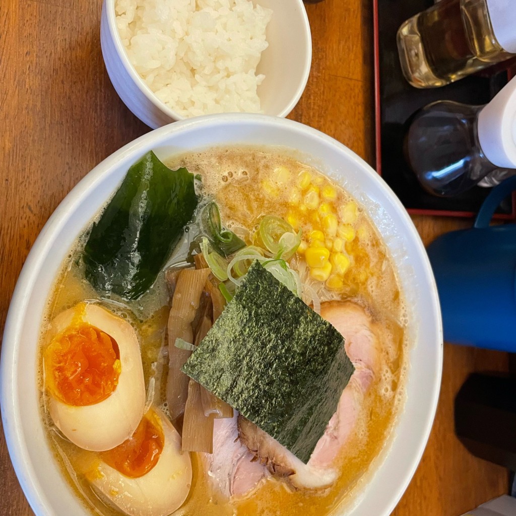 実際訪問したユーザーが直接撮影して投稿した渋川ラーメン専門店麺家しらかばの写真