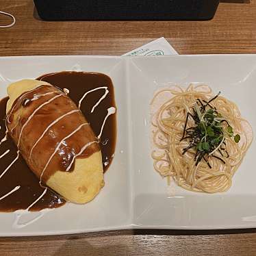 実際訪問したユーザーが直接撮影して投稿した博多駅中央街洋食ポムの樹 KITTE博多店の写真