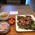 「牛」焼肉定食 - 実際訪問したユーザーが直接撮影して投稿した中之島韓国料理純韓国料理チャンチ ダイビル本館本店の写真のメニュー情報