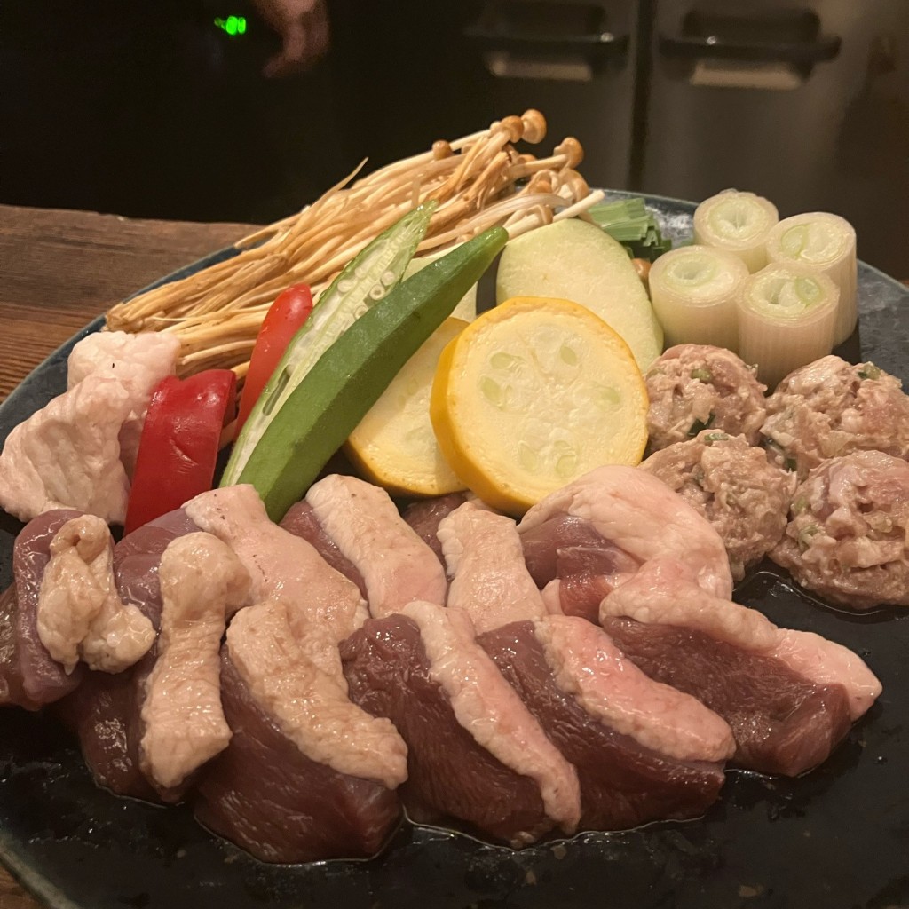 ラーメン大好き25歳さんが投稿した赤坂鶏料理のお店赤坂 Na Camo guro/アカサカ ナカモグロの写真