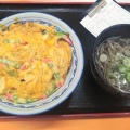 玉子丼セット (そば) - 実際訪問したユーザーが直接撮影して投稿した無量寺町寿司ヤハタ すしべん 桂店の写真のメニュー情報