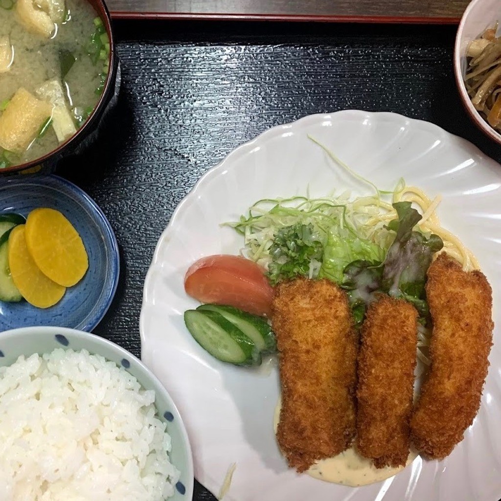 実際訪問したユーザーが直接撮影して投稿した末広定食屋朝日屋食堂の写真