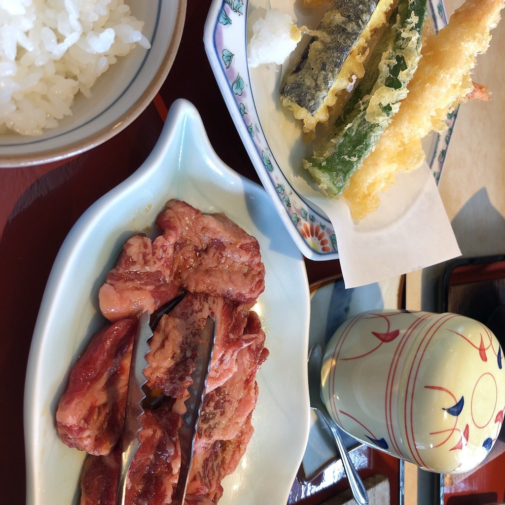 ユーザーが投稿した牛カルビ御膳の写真 - 実際訪問したユーザーが直接撮影して投稿した美里町定食屋みほり峠 下松店の写真