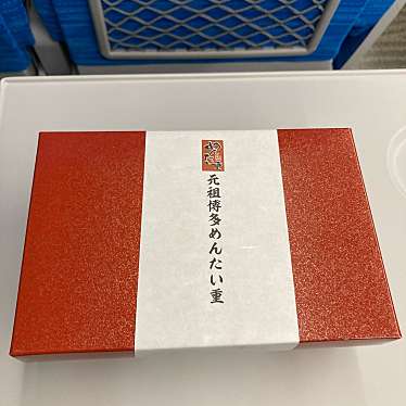 実際訪問したユーザーが直接撮影して投稿した博多駅中央街お弁当元祖博多めんたい重 博多駅の写真