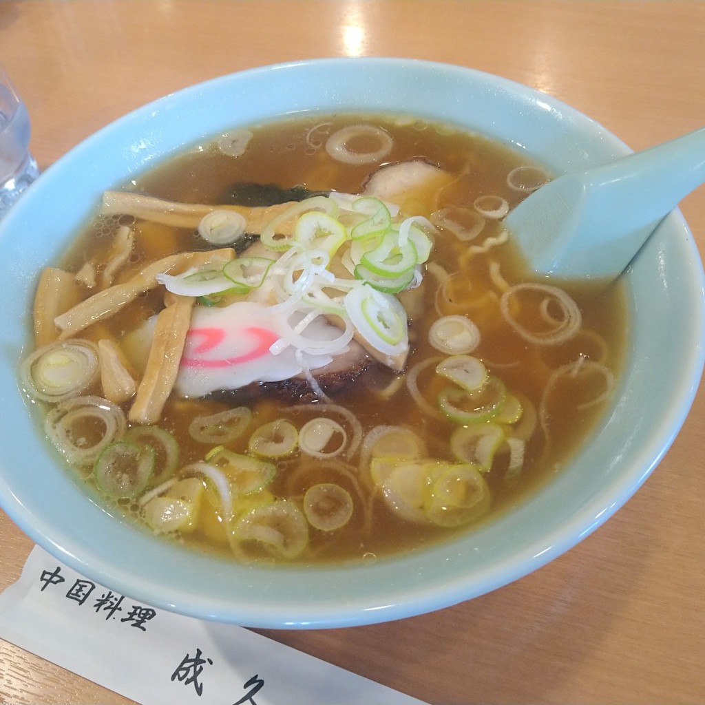 ユーザーが投稿したラーメンの写真 - 実際訪問したユーザーが直接撮影して投稿した清水中華料理成久中国料理の写真