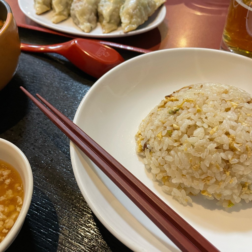 ユーザーが投稿した餃子定食の写真 - 実際訪問したユーザーが直接撮影して投稿した大国中華料理中華菜館 一番の写真