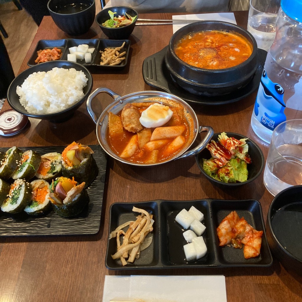 ユーザーが投稿したキントク定食の写真 - 実際訪問したユーザーが直接撮影して投稿した三田韓国料理34ポチャ KOREAN CHICKEN & FOODの写真