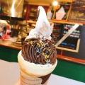チョコバナナクレープ - 実際訪問したユーザーが直接撮影して投稿した太平四条アイスクリームそふと工房プラス 太平本店の写真のメニュー情報