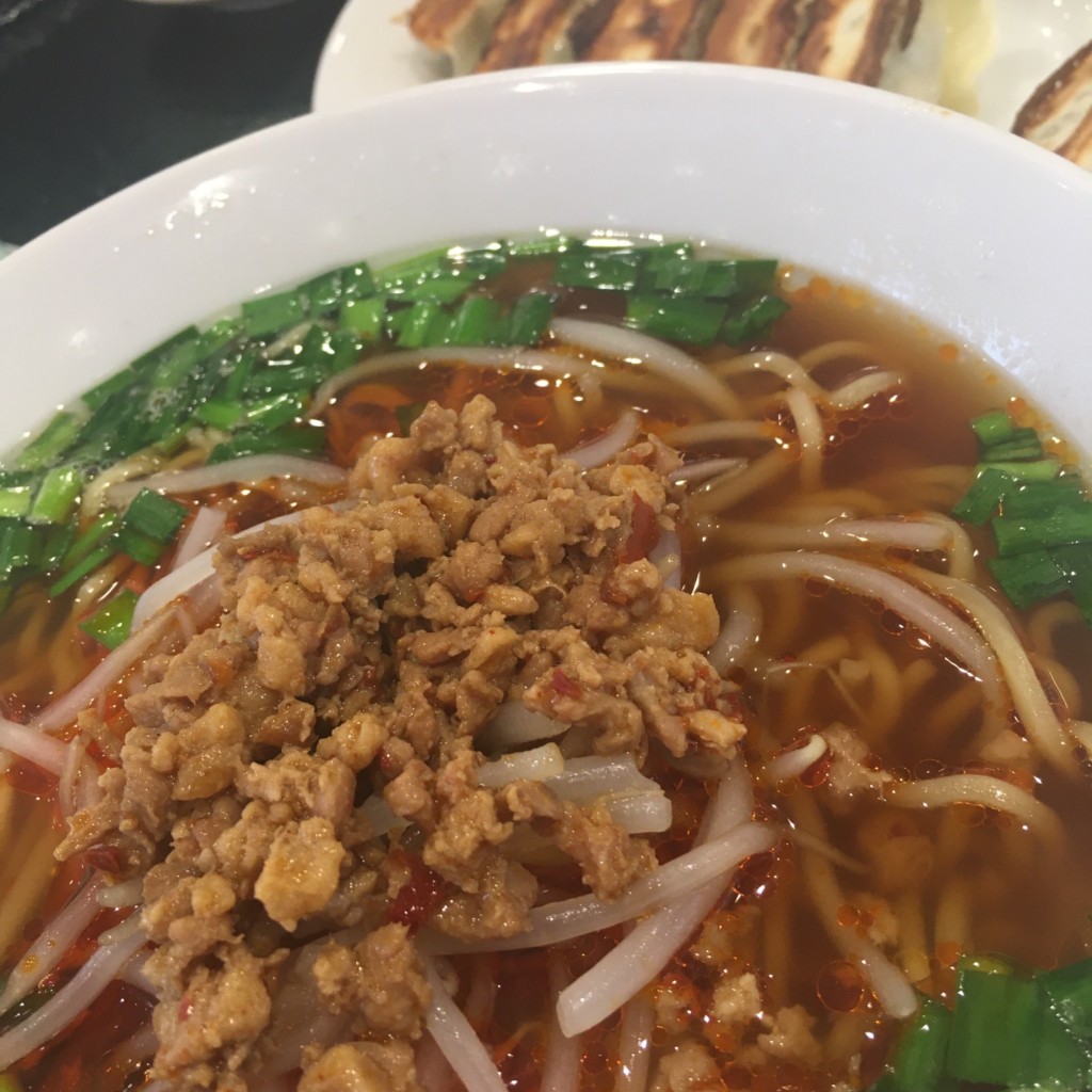 ユーザーが投稿した台湾麺の写真 - 実際訪問したユーザーが直接撮影して投稿した本町西中華料理王記厨房 イオン与野店の写真