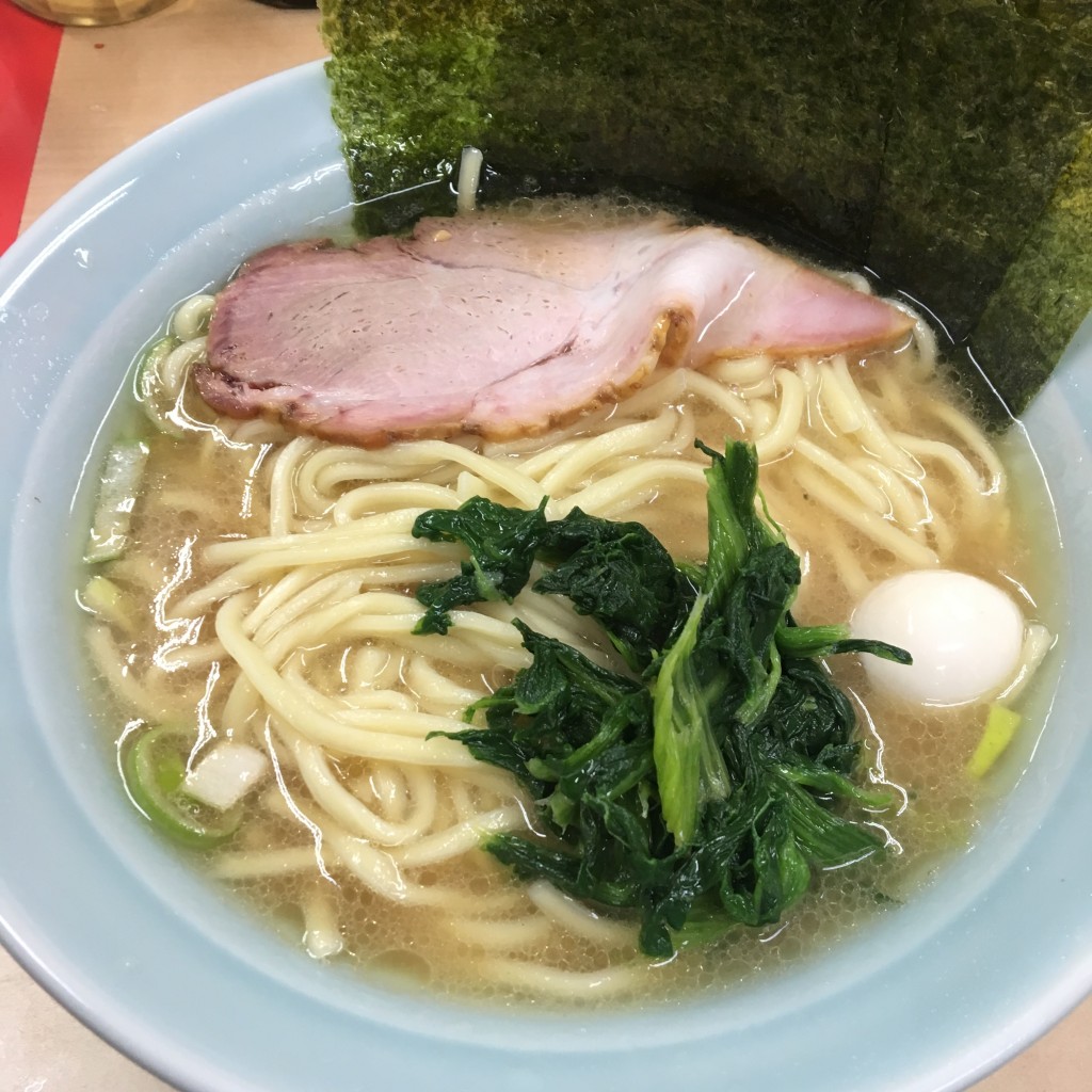 ユーザーが投稿した塩醤油とんこつラーメンの写真 - 実際訪問したユーザーが直接撮影して投稿した大船ラーメン / つけ麺ラーメン壱六家 大船店の写真