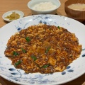 痺れる大皿の麻婆豆腐 - 実際訪問したユーザーが直接撮影して投稿した麻布台中華料理希須林 麻布台の写真のメニュー情報