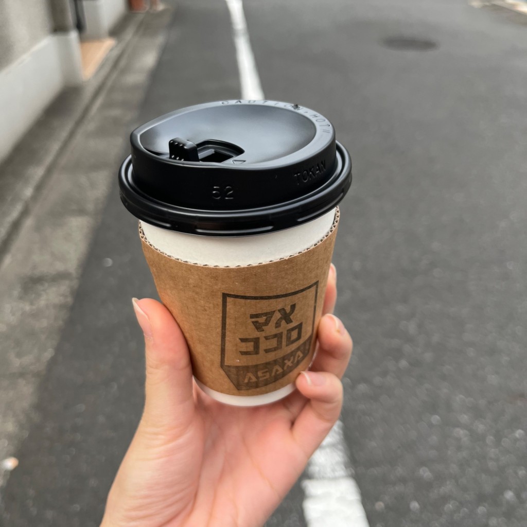 ユーザーが投稿したブレンドの写真 - 実際訪問したユーザーが直接撮影して投稿した浅草コーヒー専門店マメココロ 浅草の写真