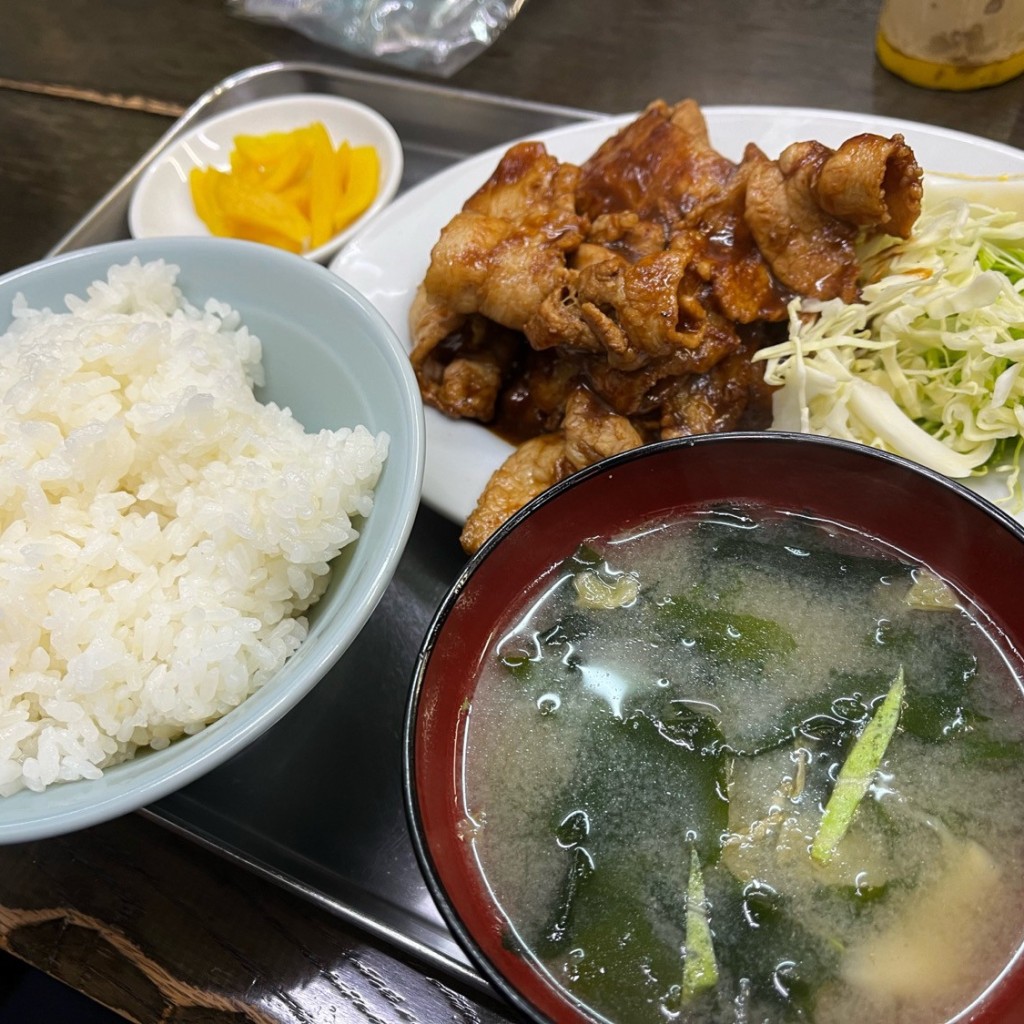 ユーザーが投稿した焼肉定食の写真 - 実際訪問したユーザーが直接撮影して投稿した南長崎中華料理松葉の写真