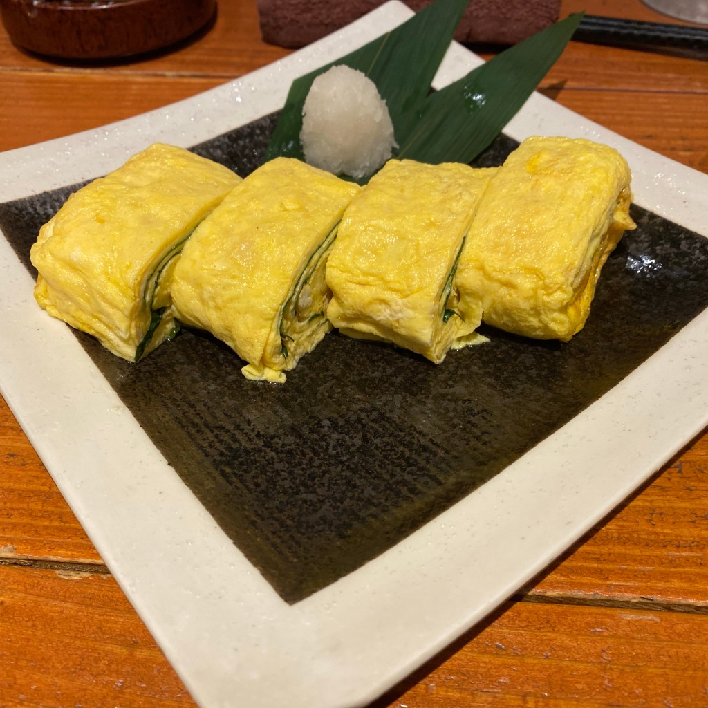 ユーザーが投稿しただし巻き卵の写真 - 実際訪問したユーザーが直接撮影して投稿した宮川町居酒屋野毛の呑処 蔵魂の写真