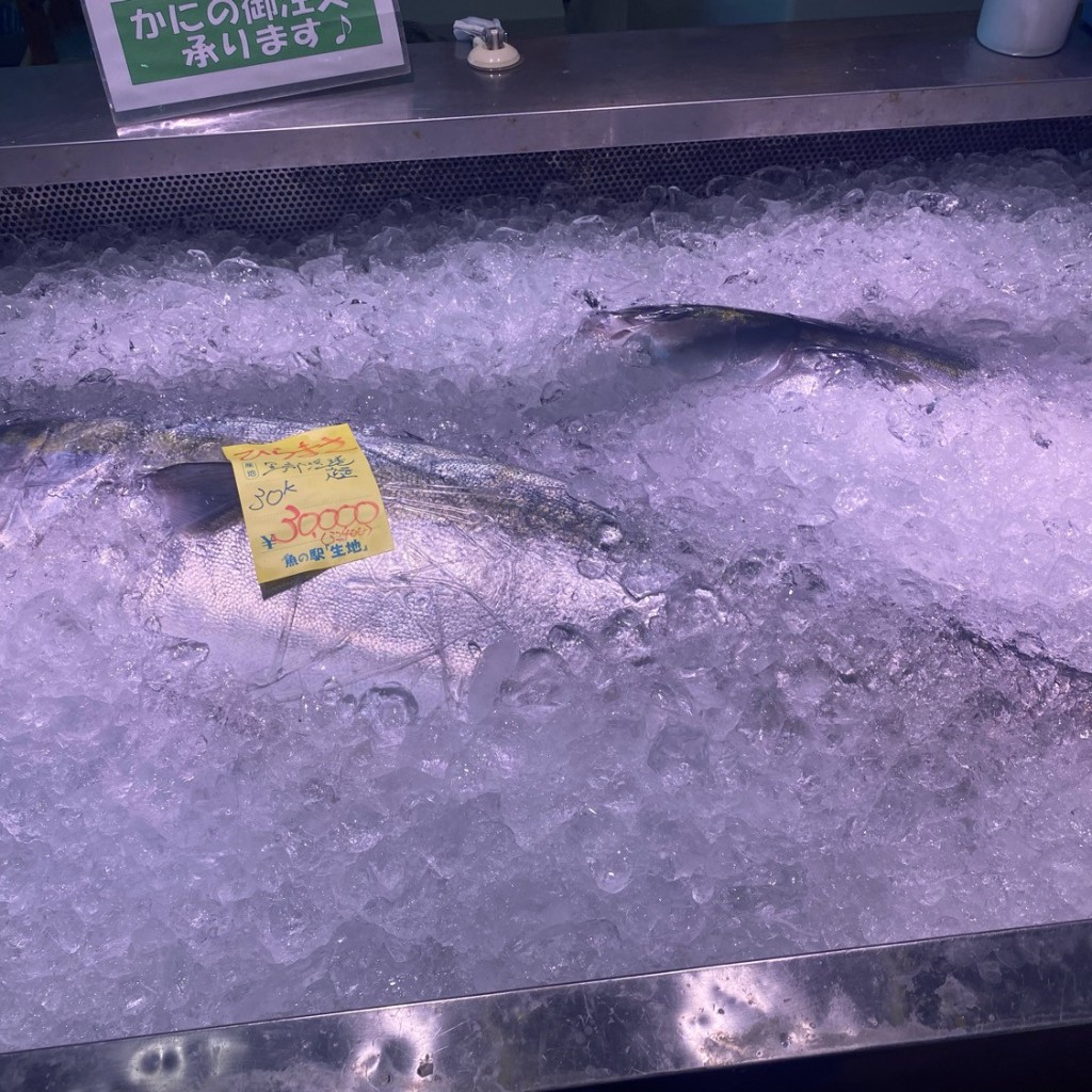 実際訪問したユーザーが直接撮影して投稿した生地中区魚介 / 海鮮料理魚の駅「生地」できたて館の写真