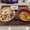 牛丼 - 実際訪問したユーザーが直接撮影して投稿した安田牛丼すき家 横手IC店の写真のメニュー情報