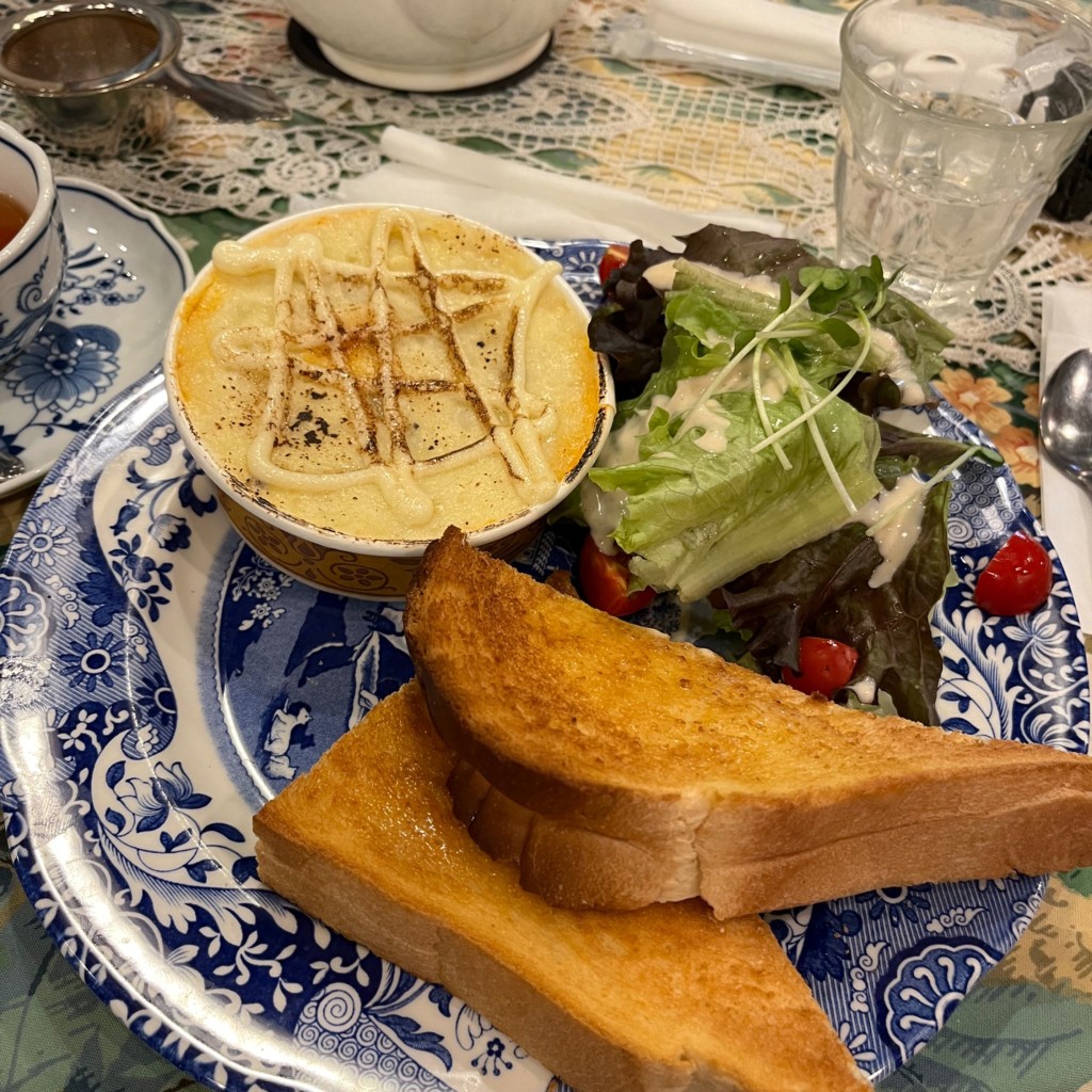 ユーザーが投稿したシェパーズセットの写真 - 実際訪問したユーザーが直接撮影して投稿した天神橋紅茶専門店西洋茶館の写真