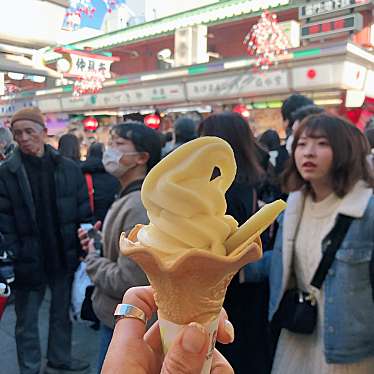 実際訪問したユーザーが直接撮影して投稿した浅草和菓子舟和 雷門店の写真