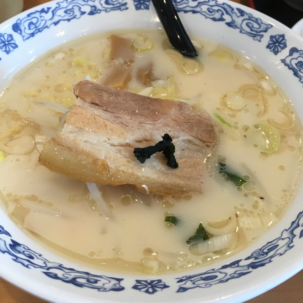 ユーザーが投稿した豚カツラーメンセットの写真 - 実際訪問したユーザーが直接撮影して投稿した土器町東台湾料理台湾料理 味源の写真