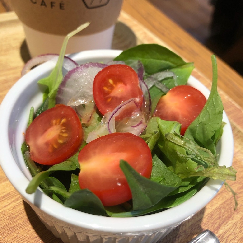 ユーザーが投稿したSETサラダの写真 - 実際訪問したユーザーが直接撮影して投稿した一番町カフェBLUE LEAF CAFEの写真