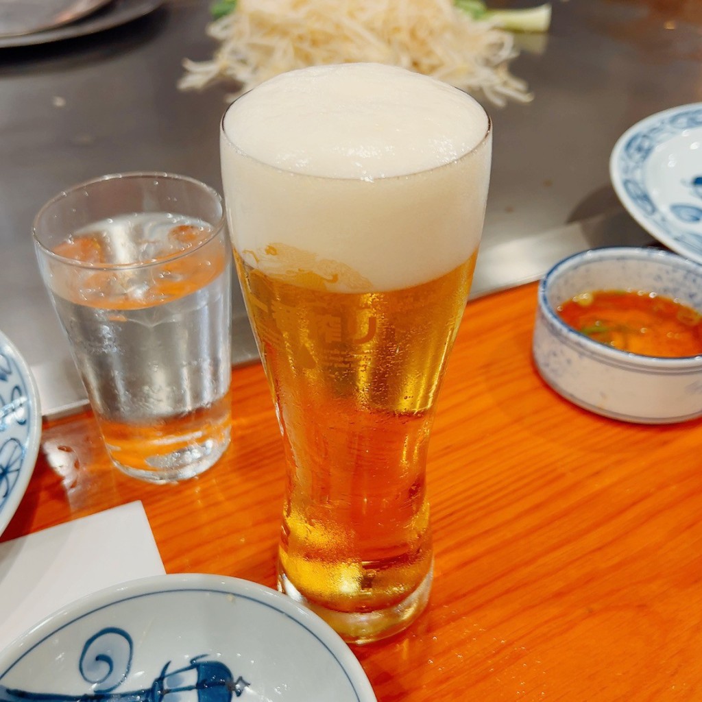 ユーザーが投稿した生ビールの写真 - 実際訪問したユーザーが直接撮影して投稿した北長狭通ステーキステーキランド 神戸店の写真